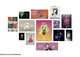 Apple Music Campaigns Artwork & Brand Asset Production