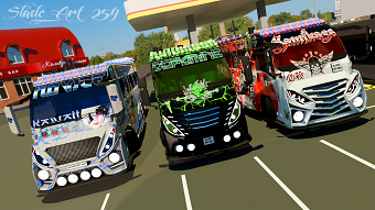 3D Matatu Models for a game