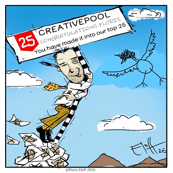Top 25 on Creativepool! Humbled.