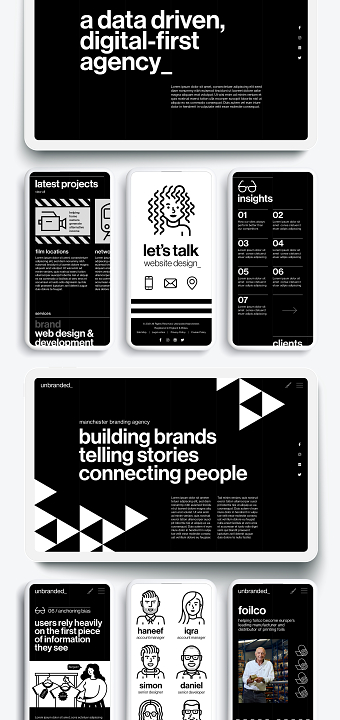 Branding and website for Manchester digital agency