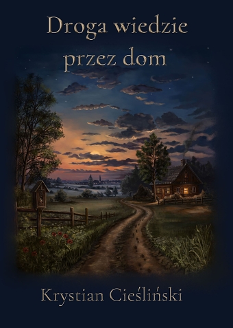 “The Road Leads Home” — Poetry Book Cover Design