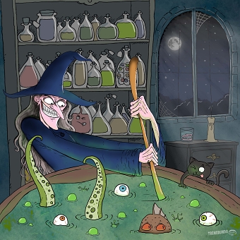 Cooking a magic potion