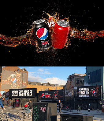 Pepsi Max Billboard