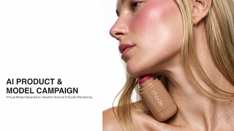 AI Product & Virtual Model Campaign