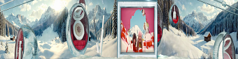 CGI Window Display - KIKO Winter 25 - 26