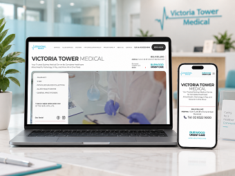 Victoria Tower Medical Website Redesign