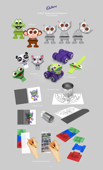 Cadbury Toy Product Concepts