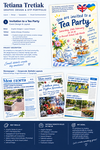 Community Event Invitation – Ukrainian Tea Party
