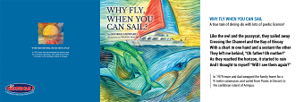 Why fly when you can sail