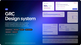 GRC: Compliance UI kit for Figma