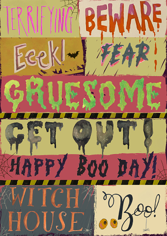 Halloween Typography