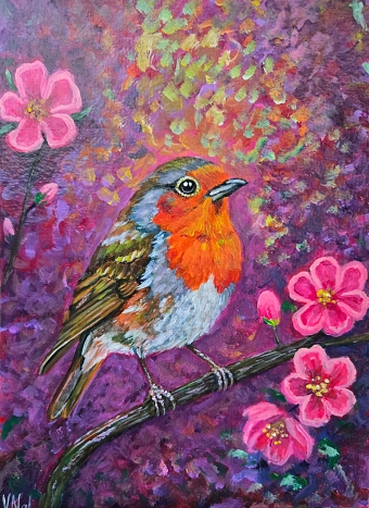 Garden Voices | Bird & Nature llustration
