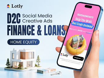 Social Media Creative Ads for D2C Finance & Loans