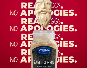 WHISK: Artisan Mayonnaise Brand Identity & Packaging