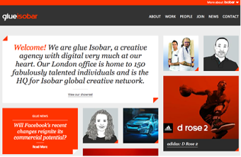 glue Isobar: Web Build