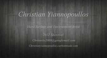2012 Showreel