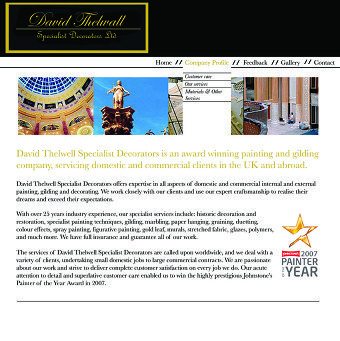 Thelwell Decor Site