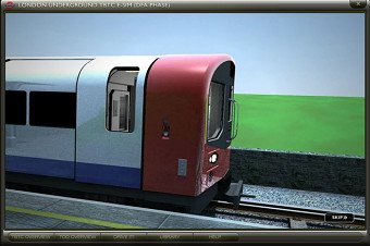 London Underground Tube Driver Simulation