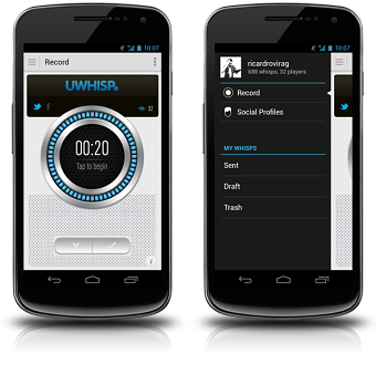 uWhisp Android APP