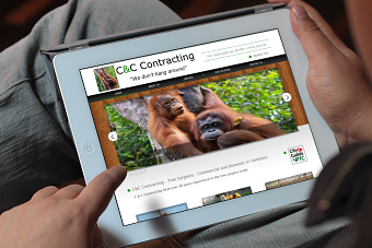 Website Design for C & C Contracting