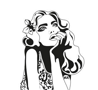 Black & White Illustrations