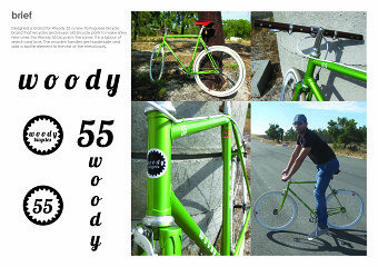 Woody Bicycles branding