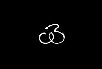 Set of free hand logos