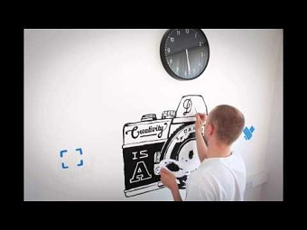 Wall Mural Time Lapse