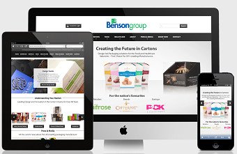 Responsive Website - Benson Group