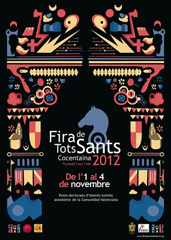 Poster: Cocentaina’s All Saints festival 2012
