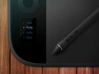 Illustration Wacom tablet