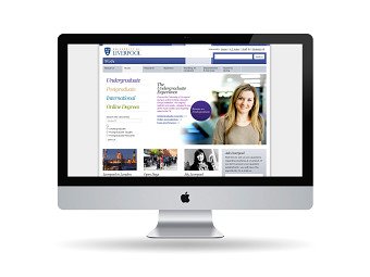 University of Liverpool 'Study' Website