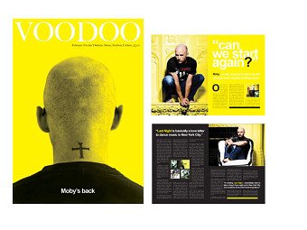 Voodoo Magazine - Moby