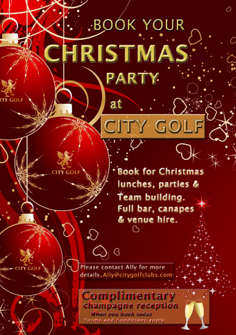 Various Marketing Literature for City Golf