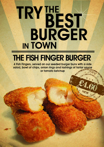 Fish Finger Burger