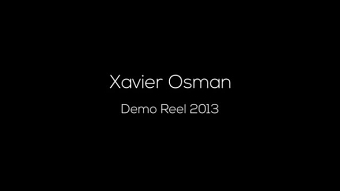 Demo reel 2013