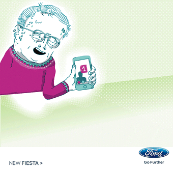 Spotify Audio banners for Ford