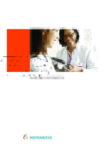 Novartis Partnership brochure