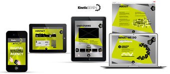 KINETIC SEVEN – Multi-Platform OnePage Parallax Responsive Website