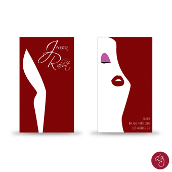 TV Character Business Cards