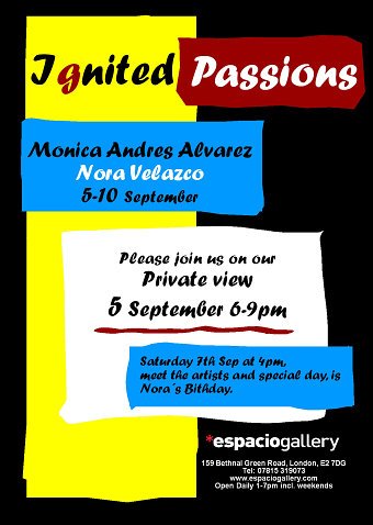 Ignited Passions Art Exhibition