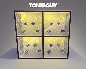 Art installation for Toni & Guy