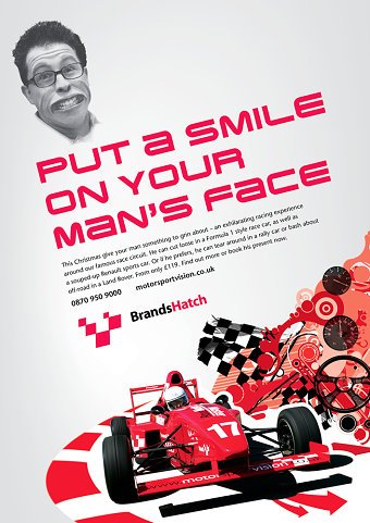 Driving experiences campaign for Brands Hatch
