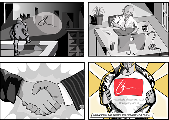 Promotional Comic Strip