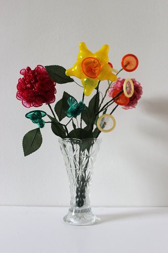Condom Flower Bouquet