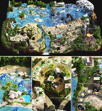 3d game map