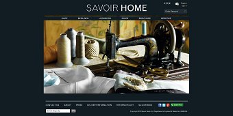 SavoirHome Website Concept