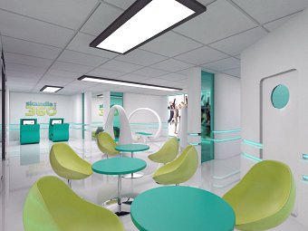Customer service area design