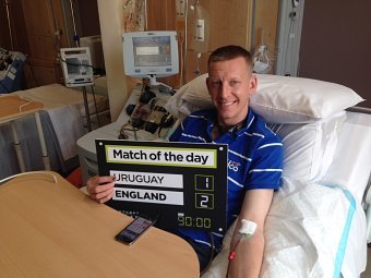 Press release: STEM CELL DONORS CALLED UP FOR WORLD CUP ‘MATCH OF THE DAY’ CAMPAIGN