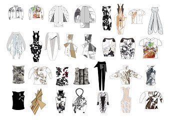 Flat drawings